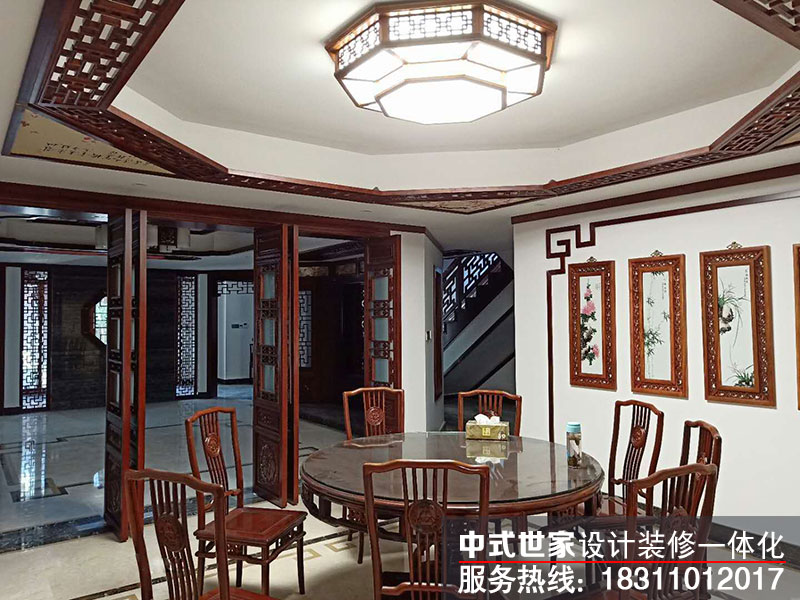 广州中式家装柱子到底如何设计,家庭装修中式里要注意哪些问题