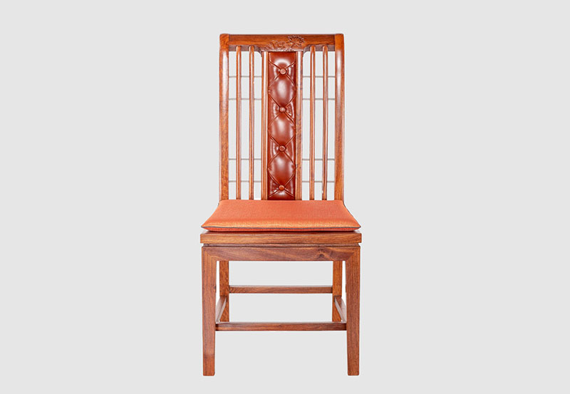 广州芙蓉榭中式实木餐椅效果图